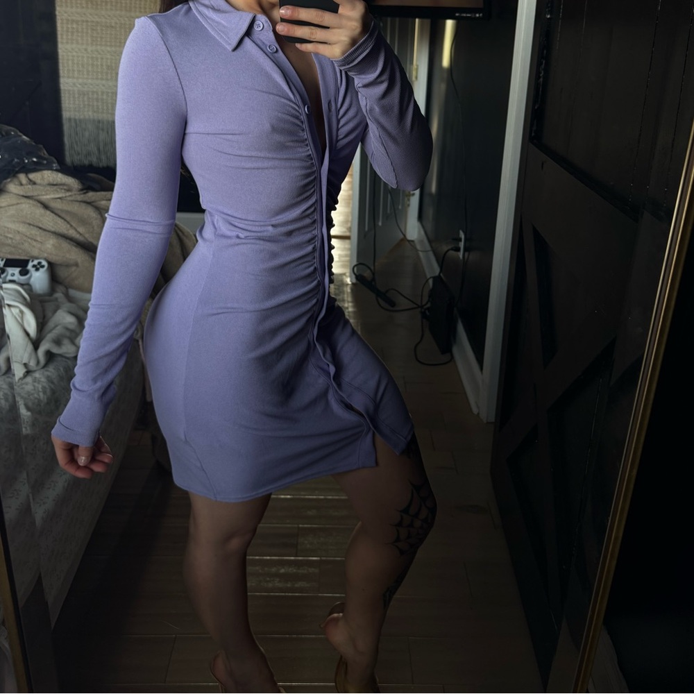 Purple dress